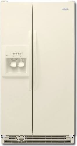 Best Buy: Whirlpool 25.3 Cu. Ft. Side-by-Side Refrigerator with Thru ...