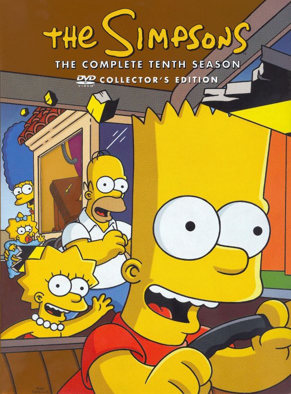  The Simpsons: Season 10 [4 Discs] [DVD]