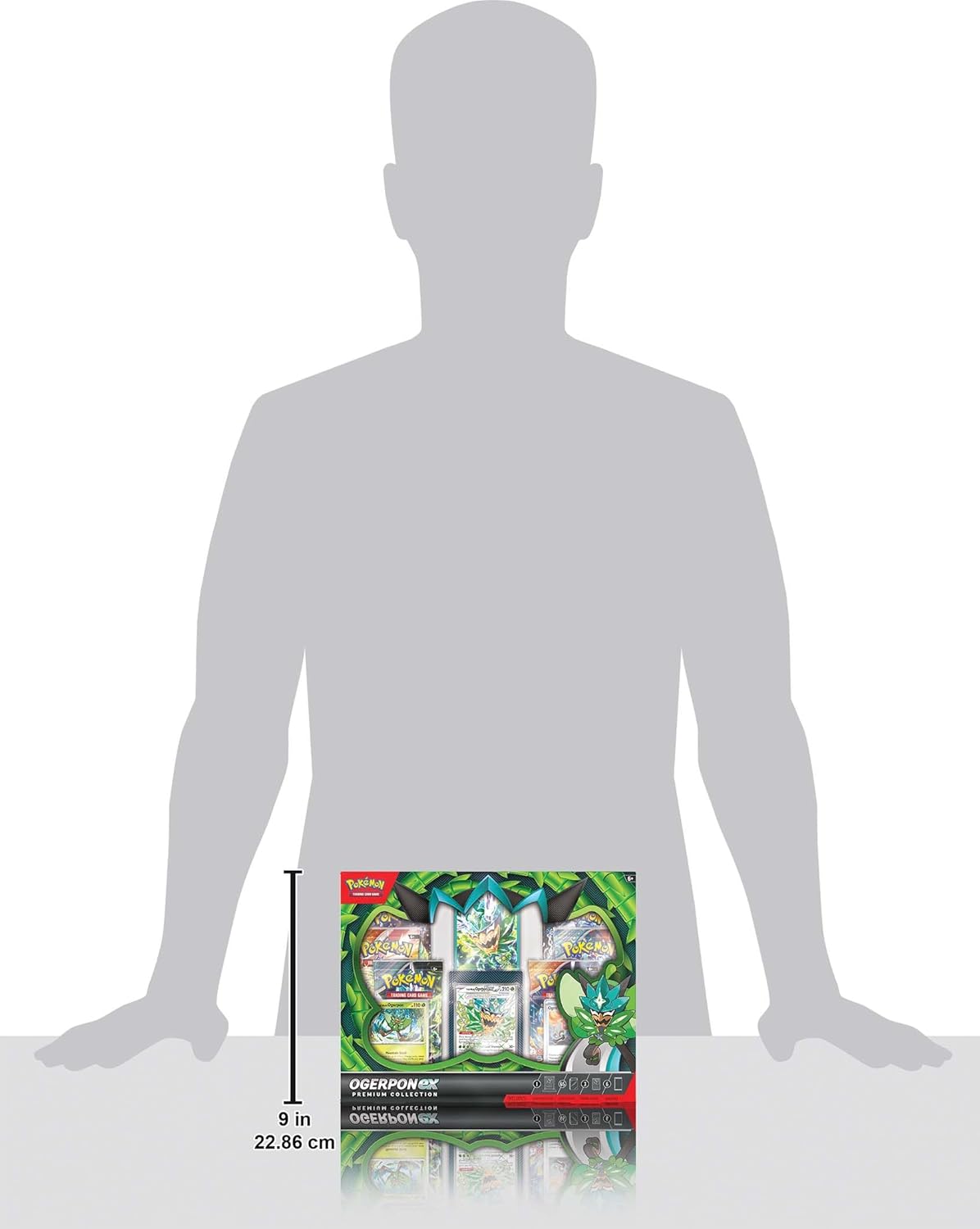 Sure, here is the corrected and grouped text:

---

**Pokémon**

**Ogerponex Premium Collection**

**9 in 22.86 cm**

---

**Pokémon**

**Premium Collection**

**Ogerponex**

---

**Pokémon**

**Premium Collection**

**Ogerponex**

---

**Pokémon**

**Premium Collection**

**Ogerponex**

---