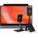Front. Espresso Displays - 15.6" LED FHD 60Hz Monitor (VGA, USB, HDMI, DVI) - Black.