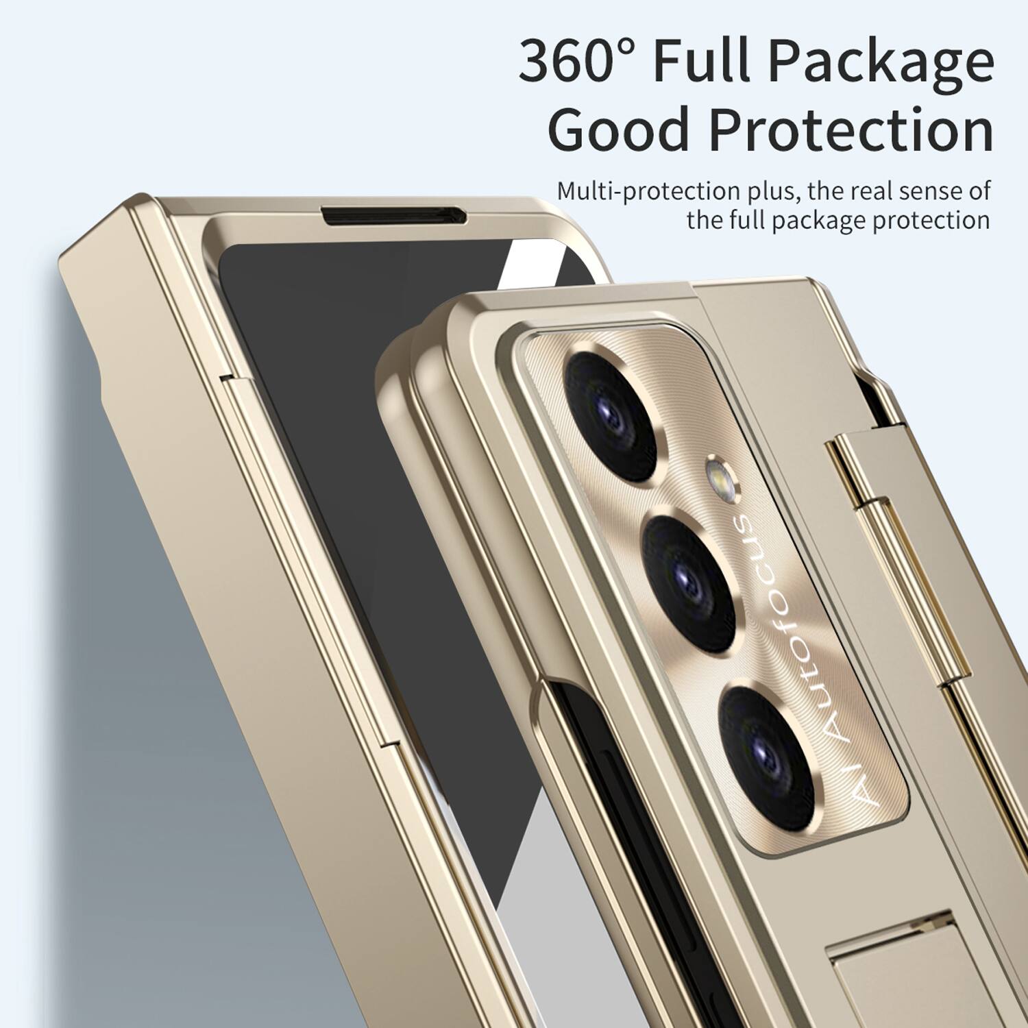 360° Full Package Good Protection  
Multi-protection plus, the real sense of the full package protection  
AI Auto Focus