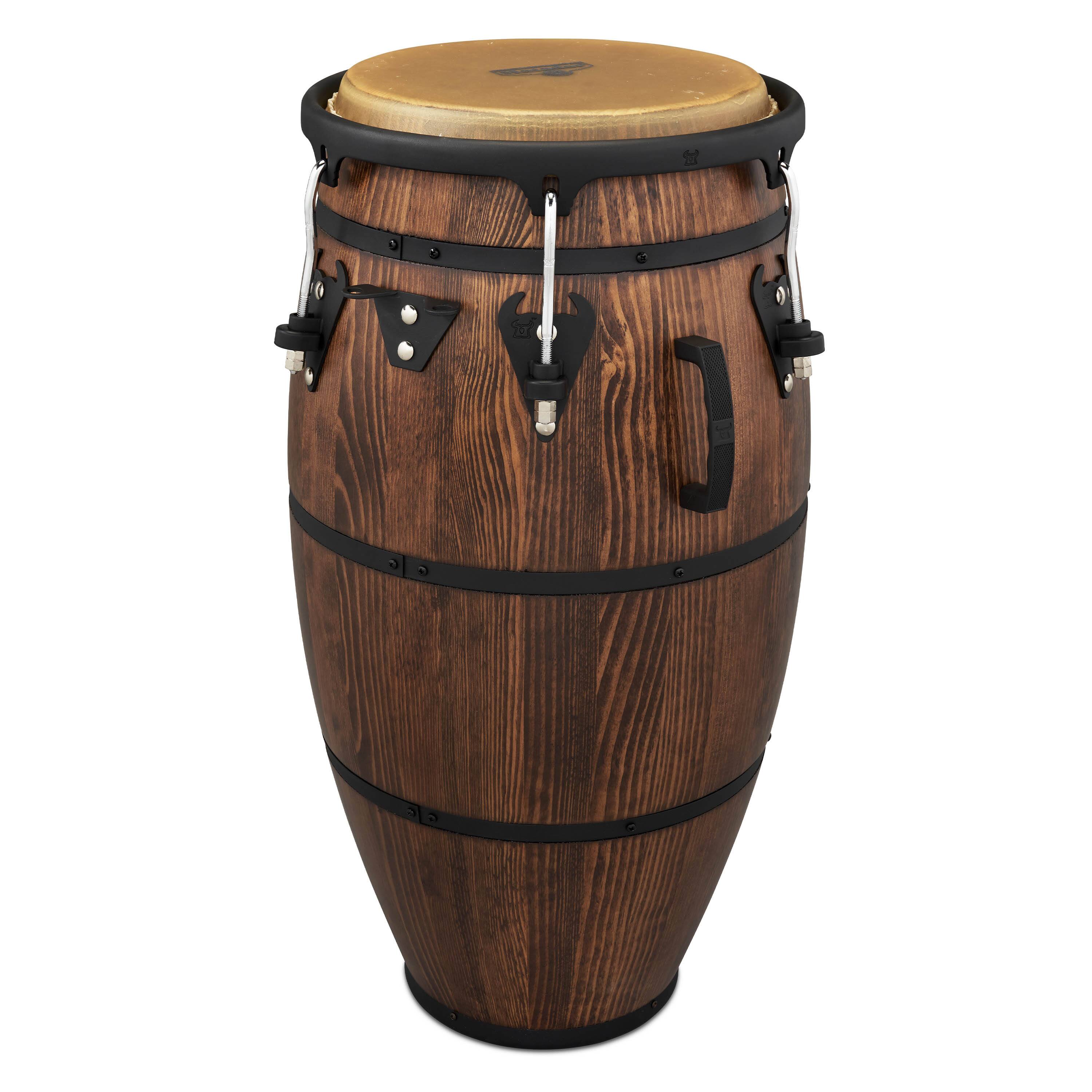 Left. Latin Percussion - Matador Whiskey Barrel 11-3/4" Conga.