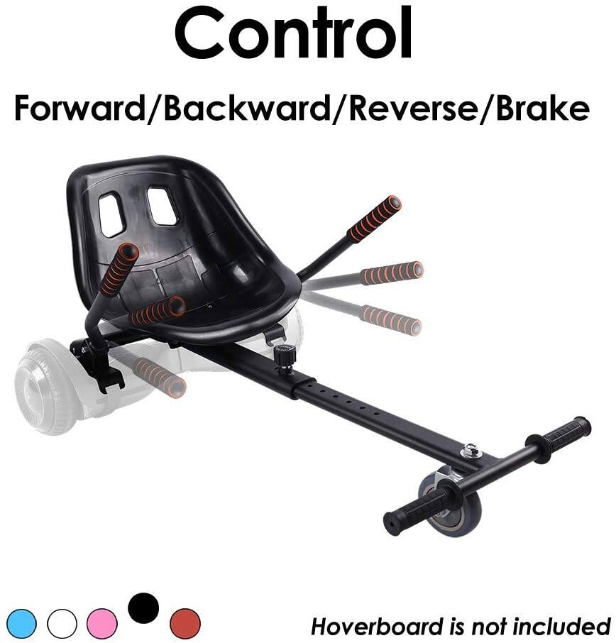 Control  
Forward/Backward/Reverse/Brake  

Hoverboard is not included