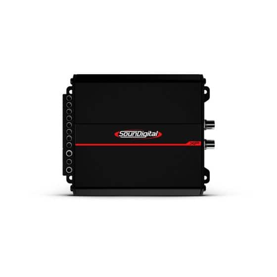 Soundigital | | Refurbished Excellent | XP 800.4 4 Channel 200 watt RMS at 4 Ohm Amplifier | Black | Best Buy