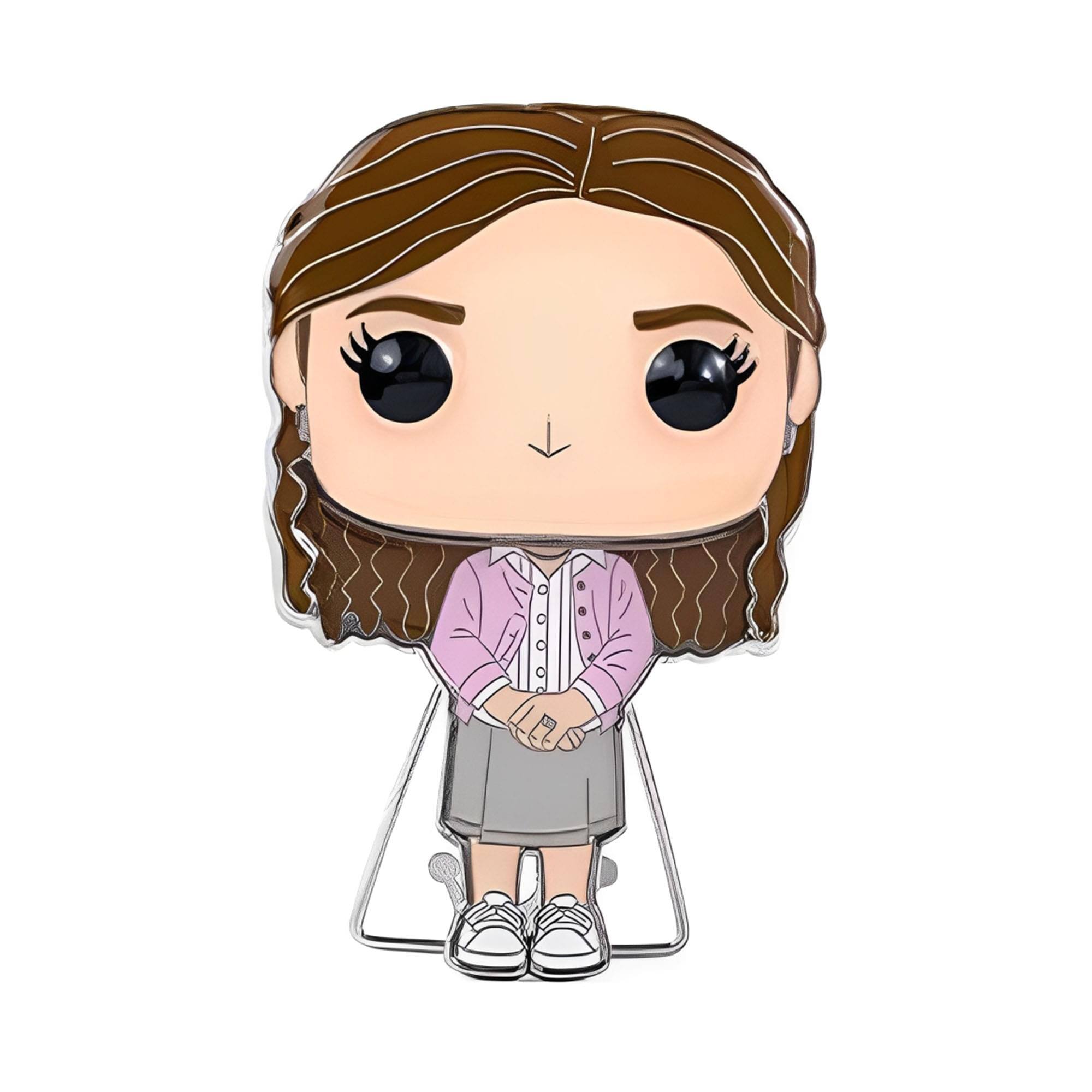 Alt View 10. Funko - The Office 3 Inch Funko POP Pin | Pam Beesly - Brown.