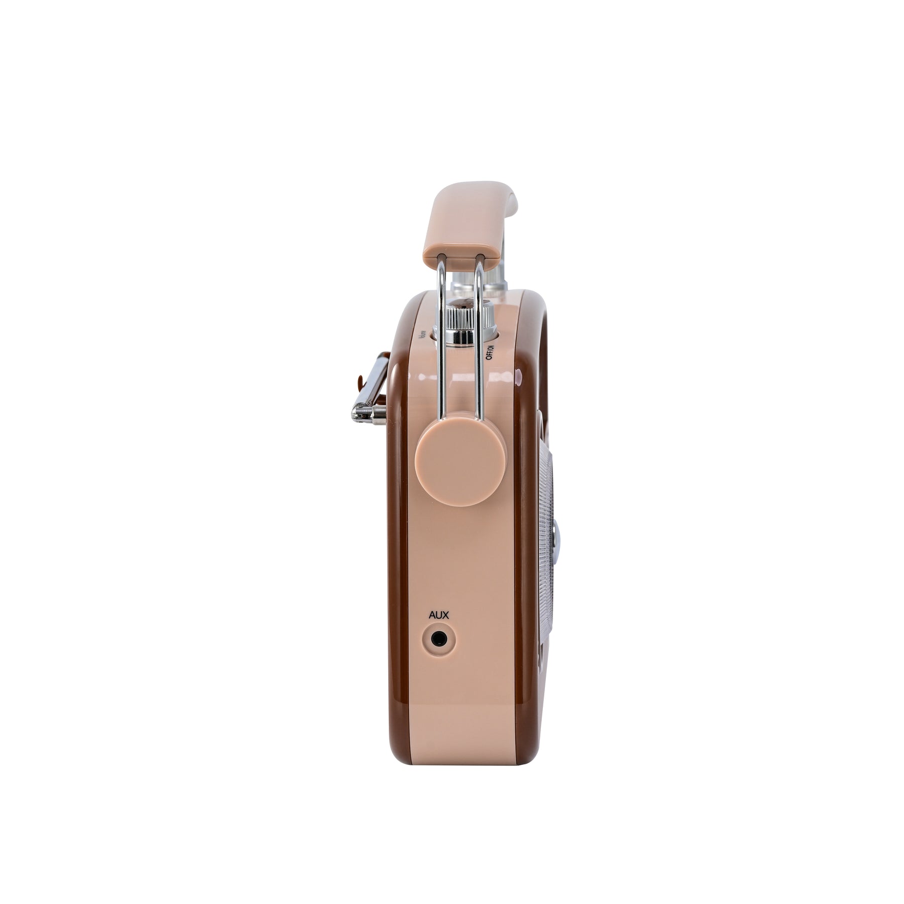 Alt View 9. Emerson - Portable Bluetooth® Retro Radio with Built-in Rechargeable Battery.