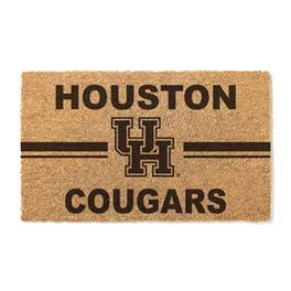 Jardine - Houston Cougars 18" x 30" Team Logo Doormat - Brown