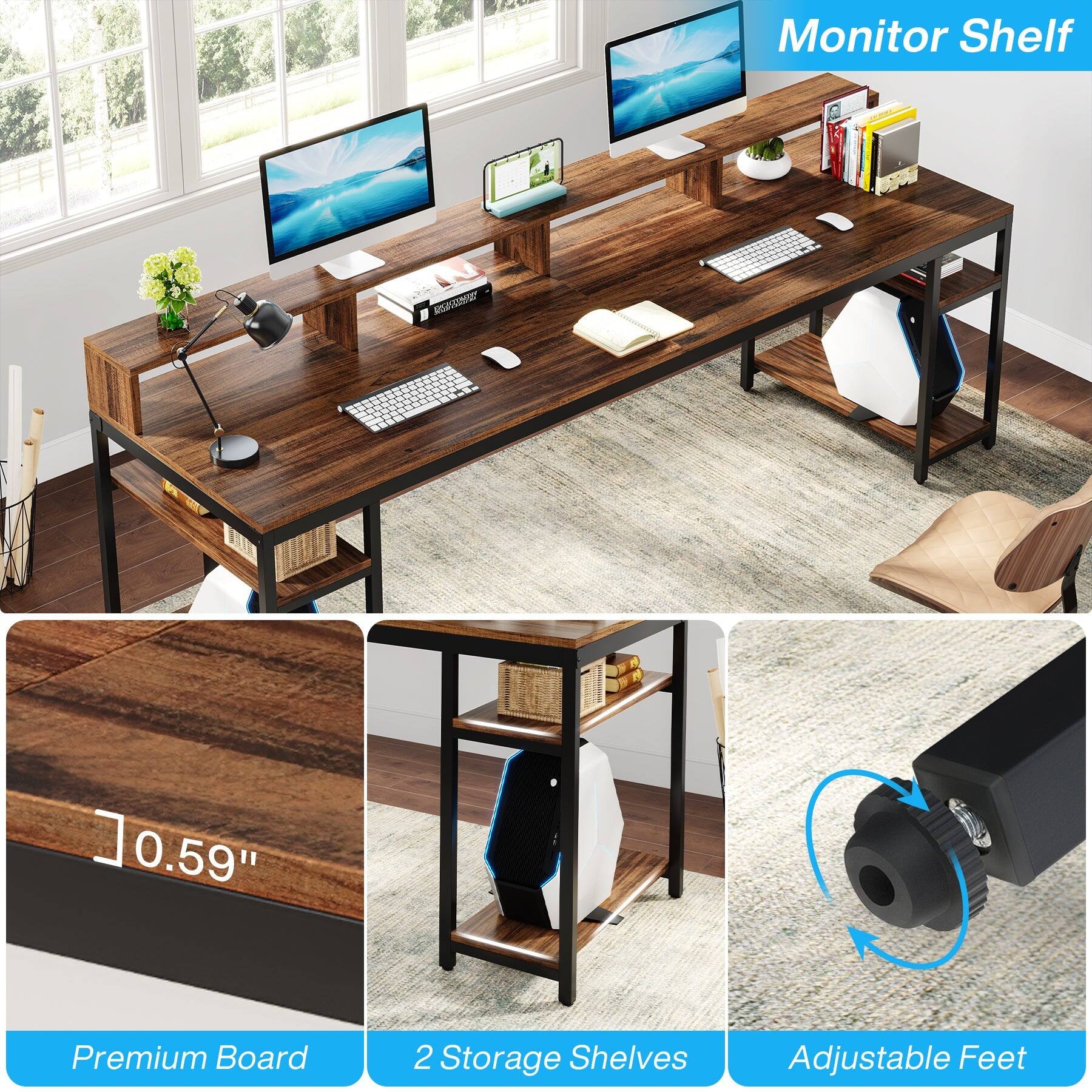 Monitor Shelf

ASFILWAY

0.59"
Premium Board
2 Storage Shelves
Adjustable Feet
