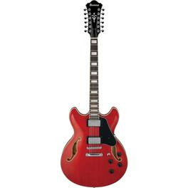 Ibanez - AS Artcore AS7312 12-String Electric Guitar, Transparent Cherry Red