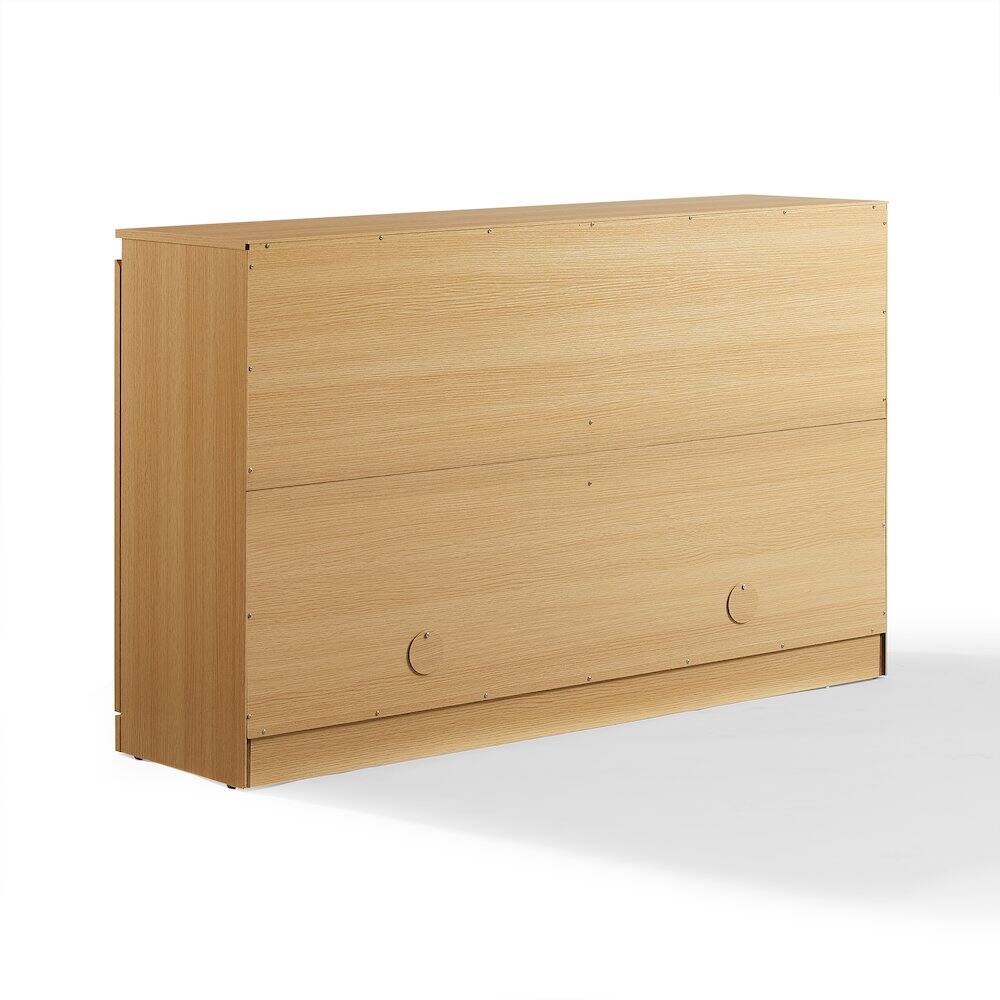 Angle. Crosley Furniture - Marco Sideboard - Ash.