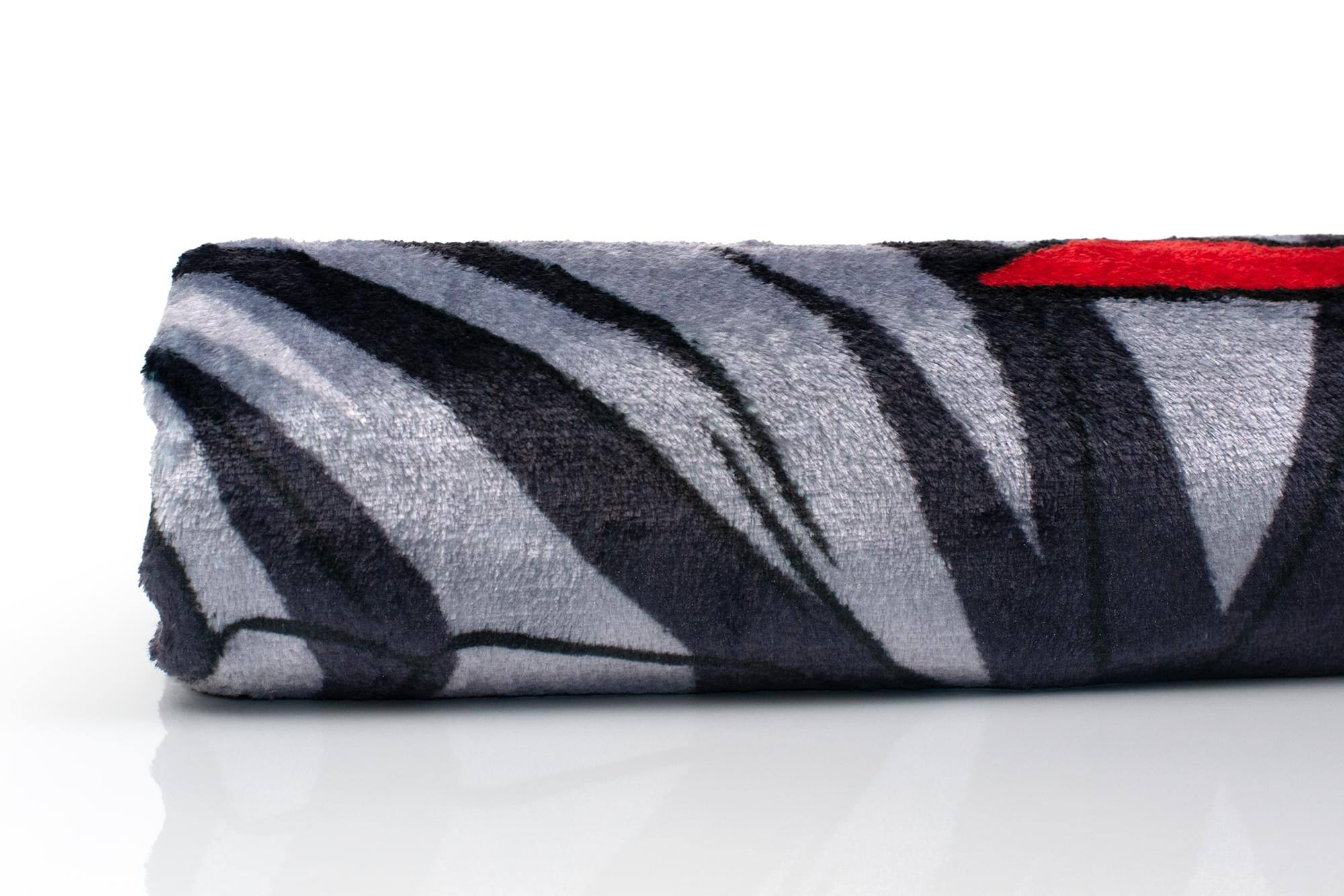 Alt View 10. Just Funky - Naruto Kakashi Hatake Large Throw Blanket | Anime Blanket | 60 x 45 Inches - Black/White.