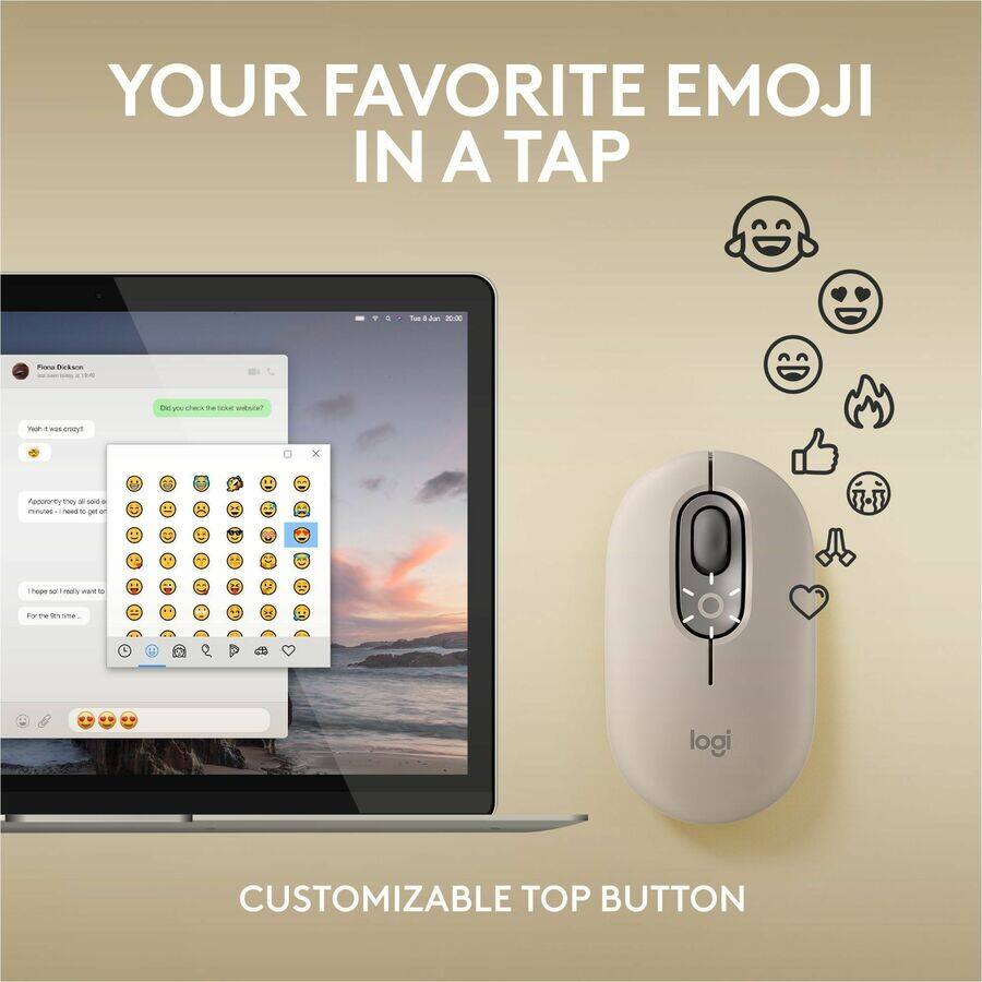 YOUR FAVORITE EMOJI IN A TAP

CUSTOMIZABLE TOP BUTTON