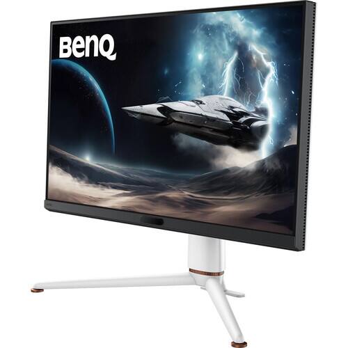 Alt View 3. BenQ - MOBIUZ EX321UX 31.5" 4K HDR 3840 x 2160 144Hz Mini-LED Gaming Monitor 1000 nits FreeSync Premium Pro HDMI DisplayPort - White.