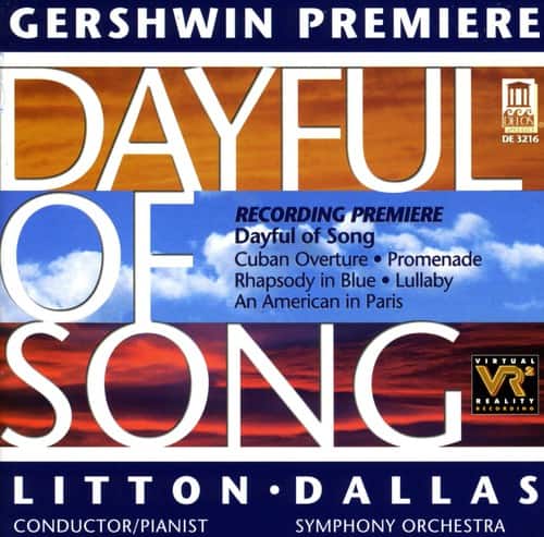 Andrew Litton - Dayful of Song / Rhapsody in Blue / Promenade  - COMPACT DISCS