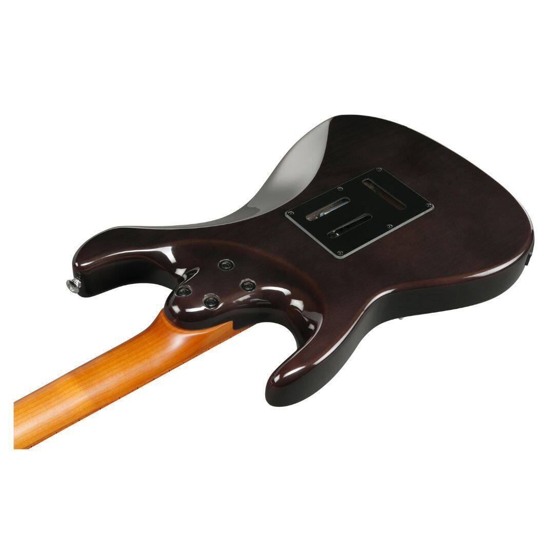 Back. Ibanez - Ibanez AZ Standard 6str Electric Guitar - Transparent Black Sunburst.