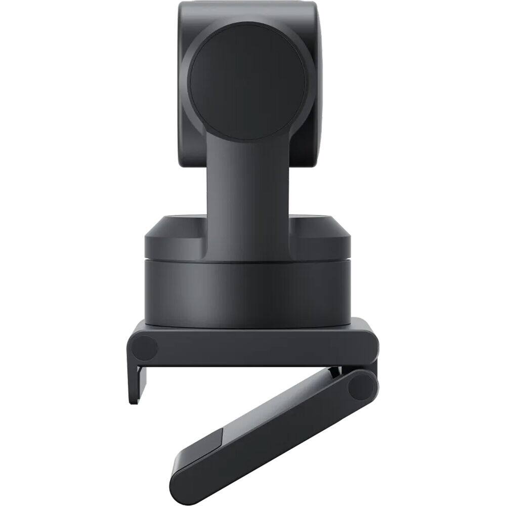Left. Insta360 - Insta360 Link 2 - PTZ 4K Webcam (Black) for PC/Mac, 1/2" Sensor, AI Tracking, AI Noise-Canceling, Gesture Control Bundle - Black.