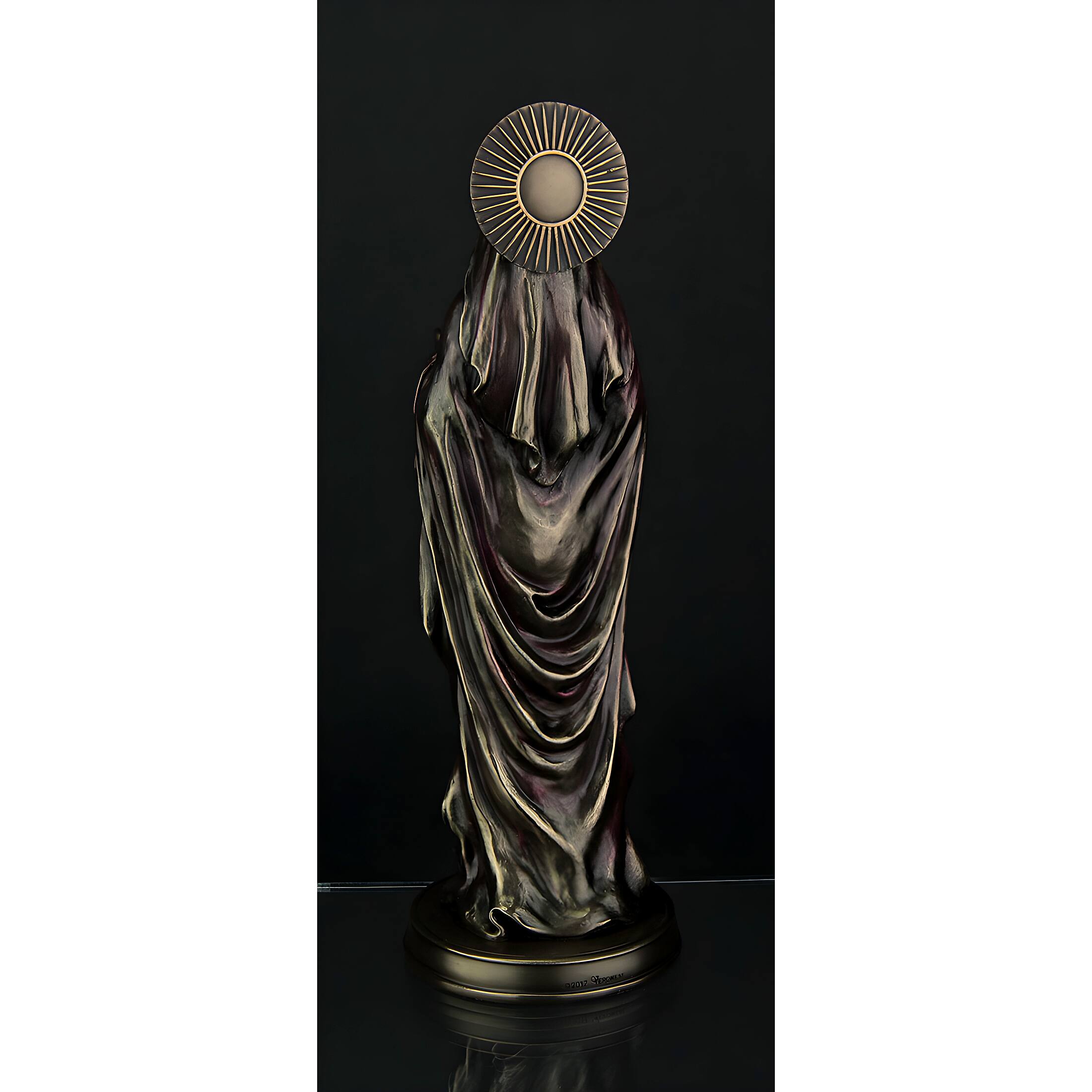 Alt View 2. Veronese Design - Lady Portia Aquarian Divine Justice Bronze Finish Statue - Bronze.
