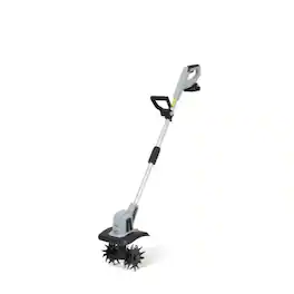 Dapper Supply - 20V Cordless Tiller Cultivator - White