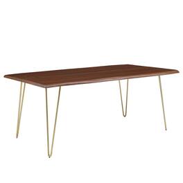 Modway - Ardor 74" Live Edge Acacia Wood Acacia Wood Dining Table - Brown