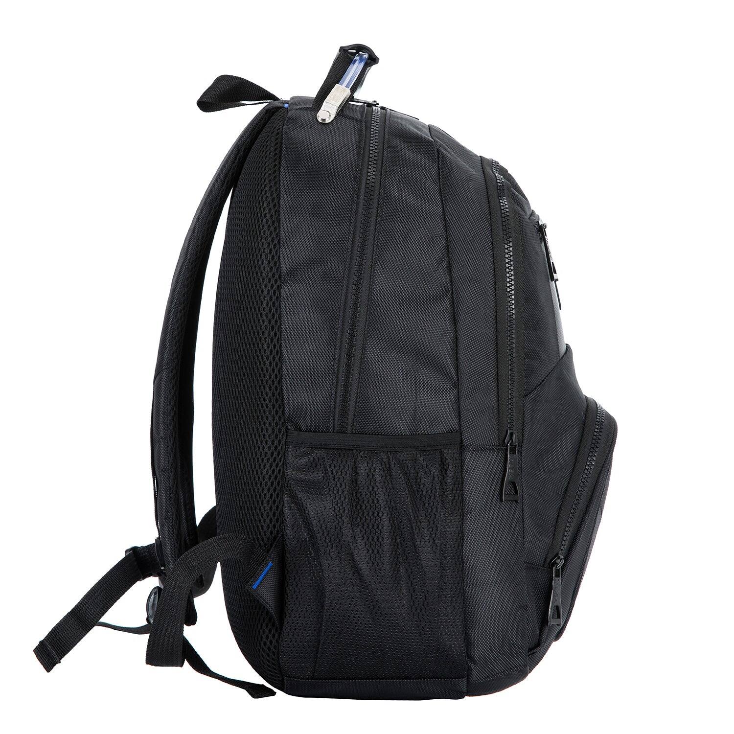 Back. InUSA - CRANDON Executive Backpack for Laptops up to 15.6''-Inches - BLACK.