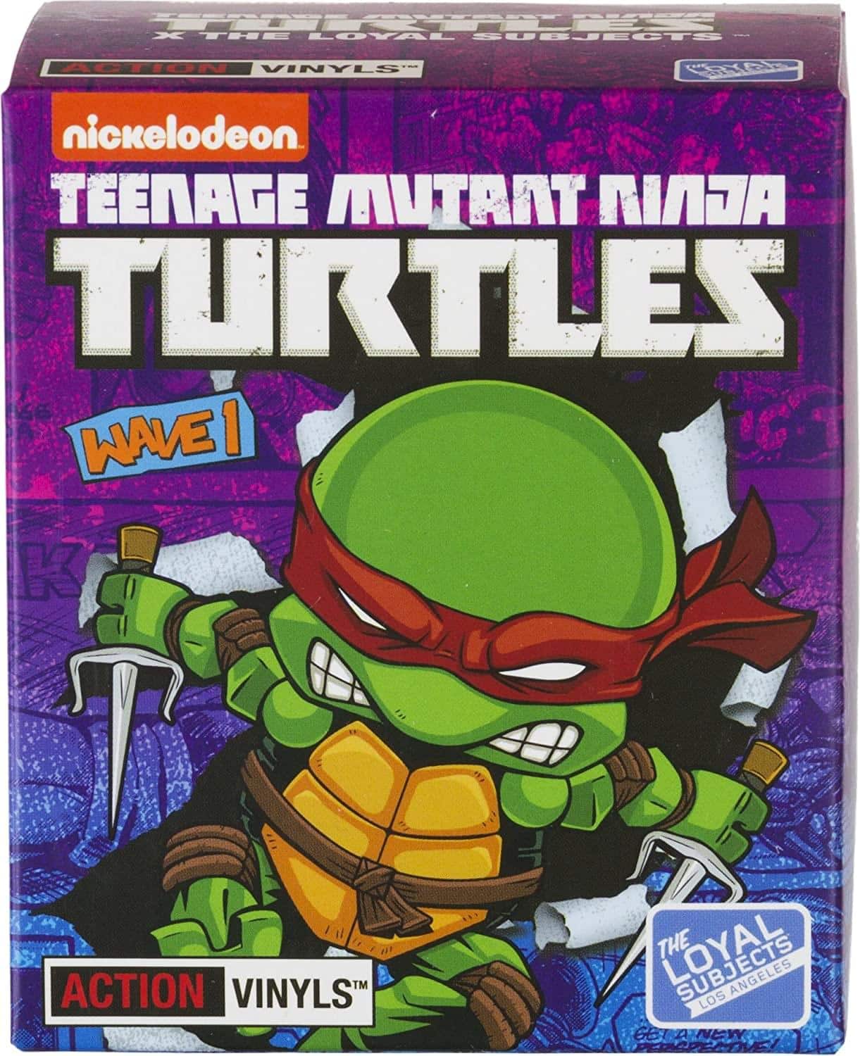 The Loyal Subjects - Teenage Mutant Ninja Turtles Blind Box 3 Inch Action Vinyl Series 1 Figure - Green