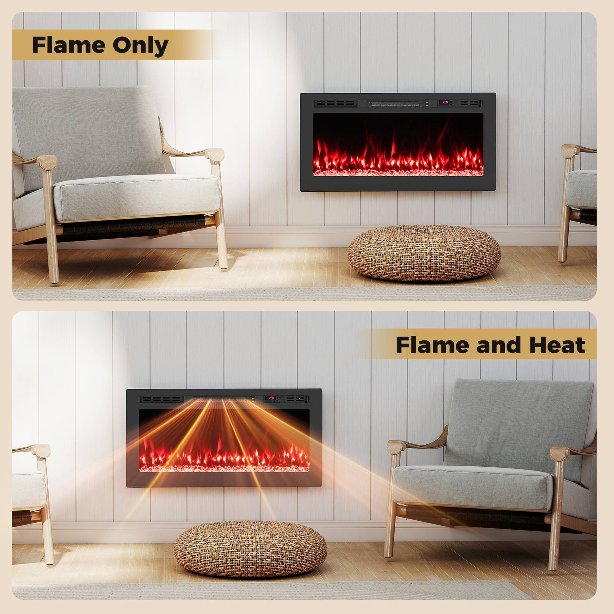 Flame Only

Flame and Heat