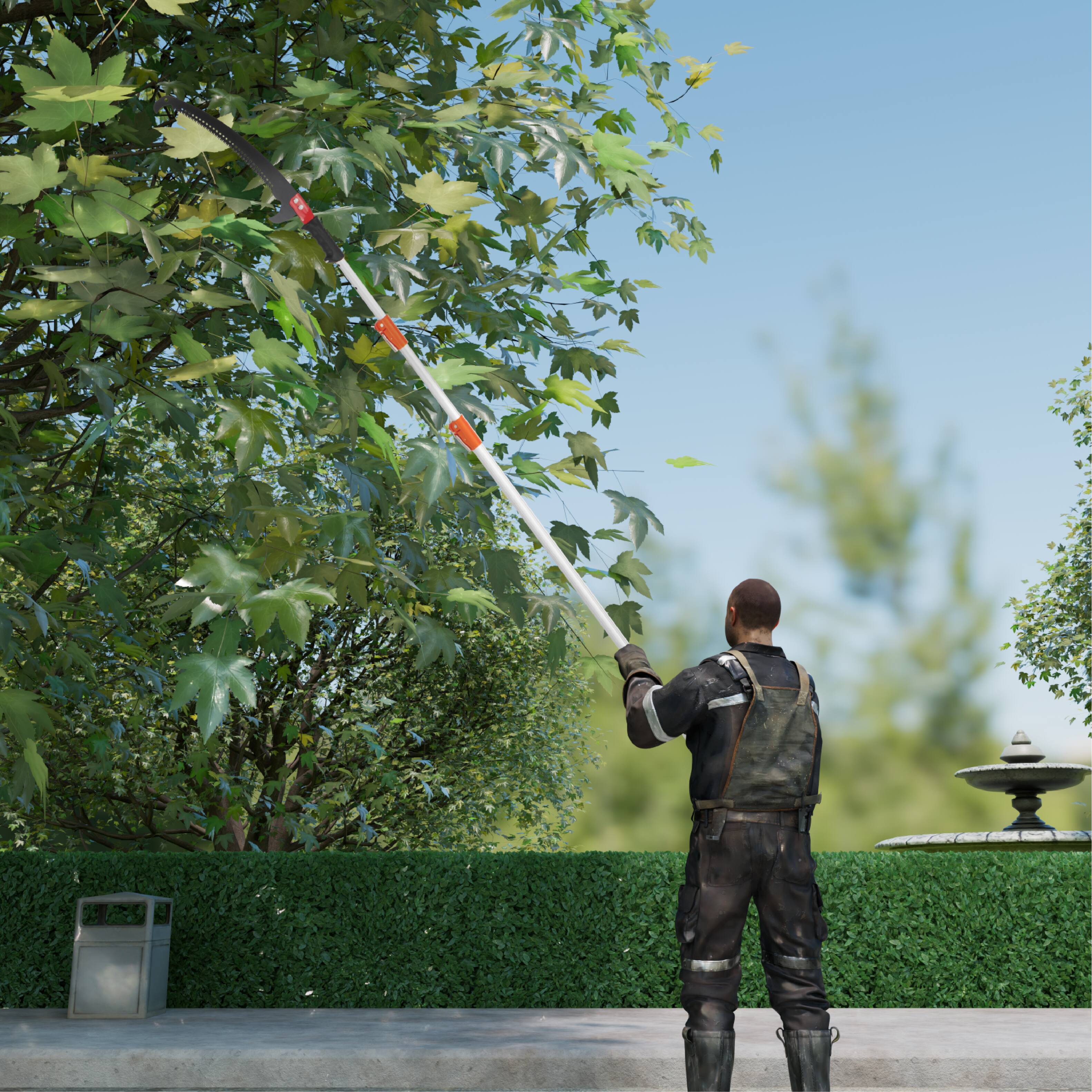 Alt View 1. Winado - 26FT Manual Pole Saw, Extendable Tree Trimmer, Telescoping Pole for Backyard.