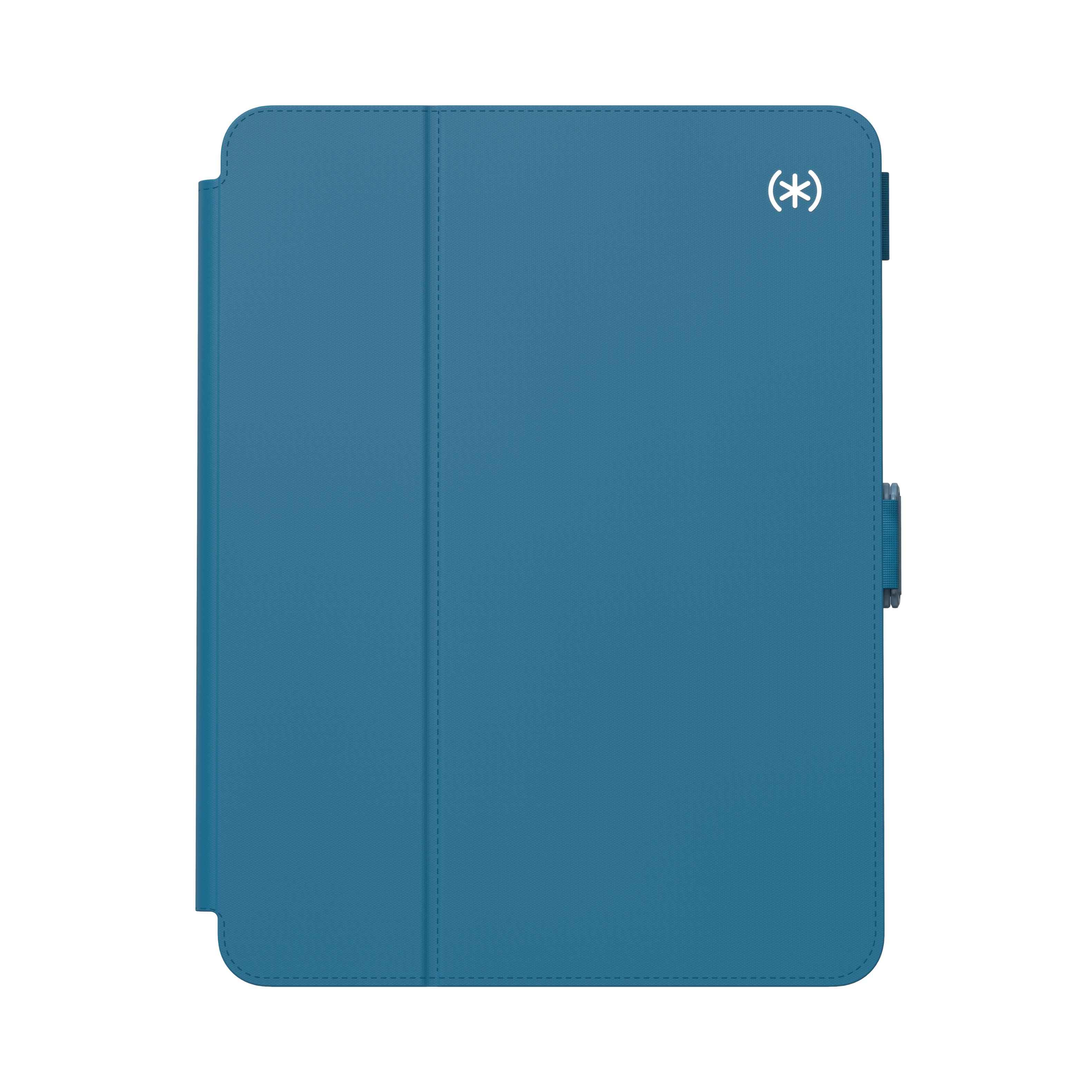 Front. Speck - Balance Folio Case for Apple iPad Air 11"(latest M3/M2), iPad Pro 11"(3rd/2nd/1st Gen) & iPad Air 10.9"(5th/4th Gen) - Blue/Faded Teal.