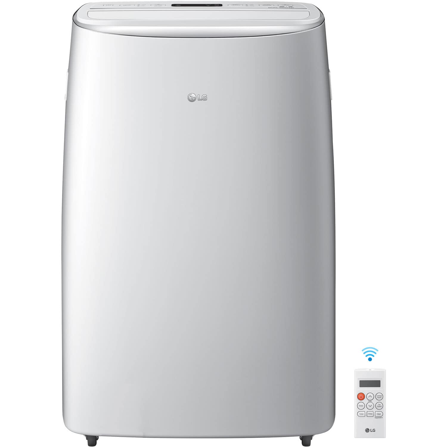 Alt View 13. LG - 14, 000 BTU Smart Portble Air Conditioner - White.