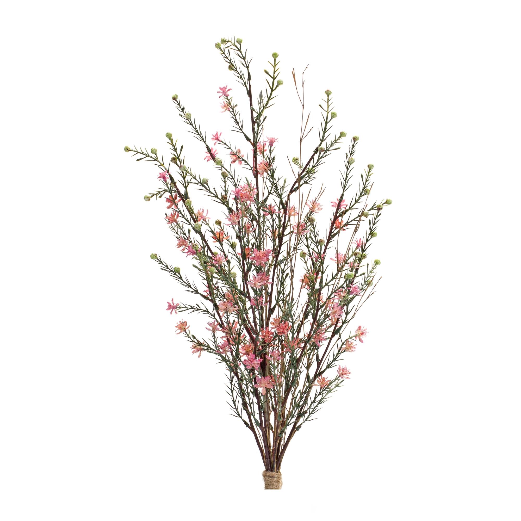 Angle. BreeBe - Leptospermum Flower Bundle (Set of 6) - Green, Pink.