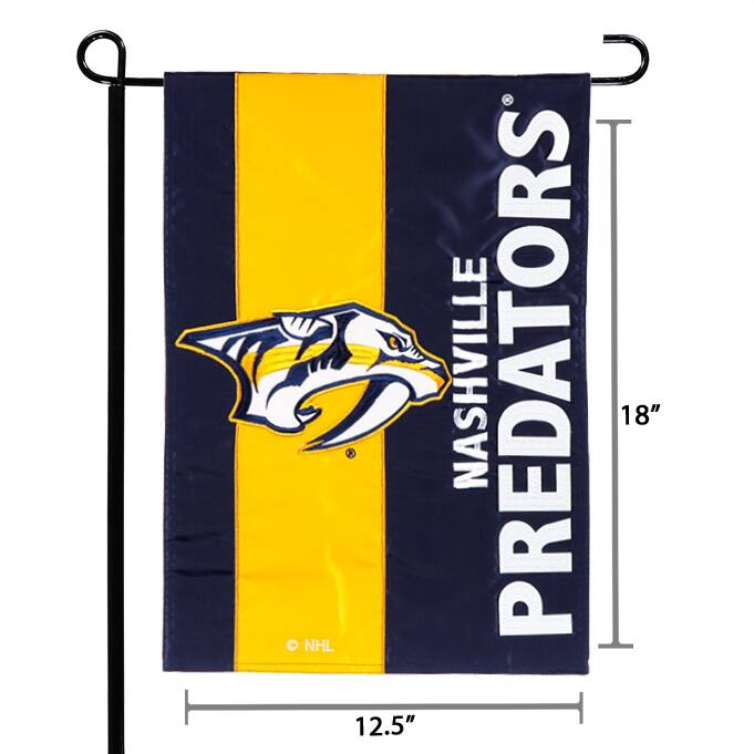 NHL  
12.5" NASHVILLE PREDATORS 18"
