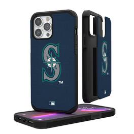 Keyscaper - MLB - Seattle Mariners iPhone Solid Design Rugged Case - 15 - Multicolor