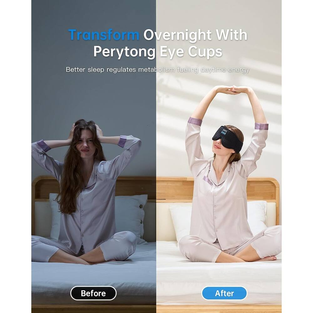 Transform Overnight With Perytong Eye Cups

Better sleep regulates metabolism fueling daytime energy

Before

After