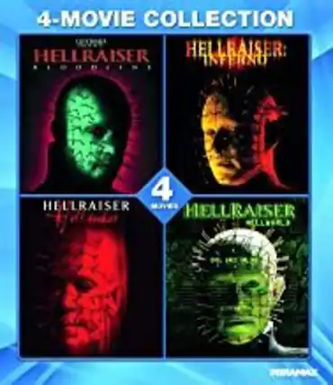 Front. Hellraiser: 4-Movie Collection - BLU-RAY.