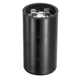 Unique Bargains - CD60 Motor Run Capacitor, 130-156uF MFD AC125V, 50-60Hz, for Electric Motor, 36x70mm - Black