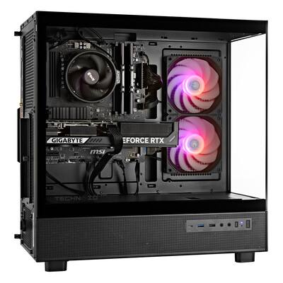 TECHNOID Glass –NVIDIA Geforce RTX 5070 –AMD Ryzen 7 5700 –32GB TECHNOID Glass –NVIDIA Geforce RTX 5070 –AMD Ryzen 7 5700 –32GB