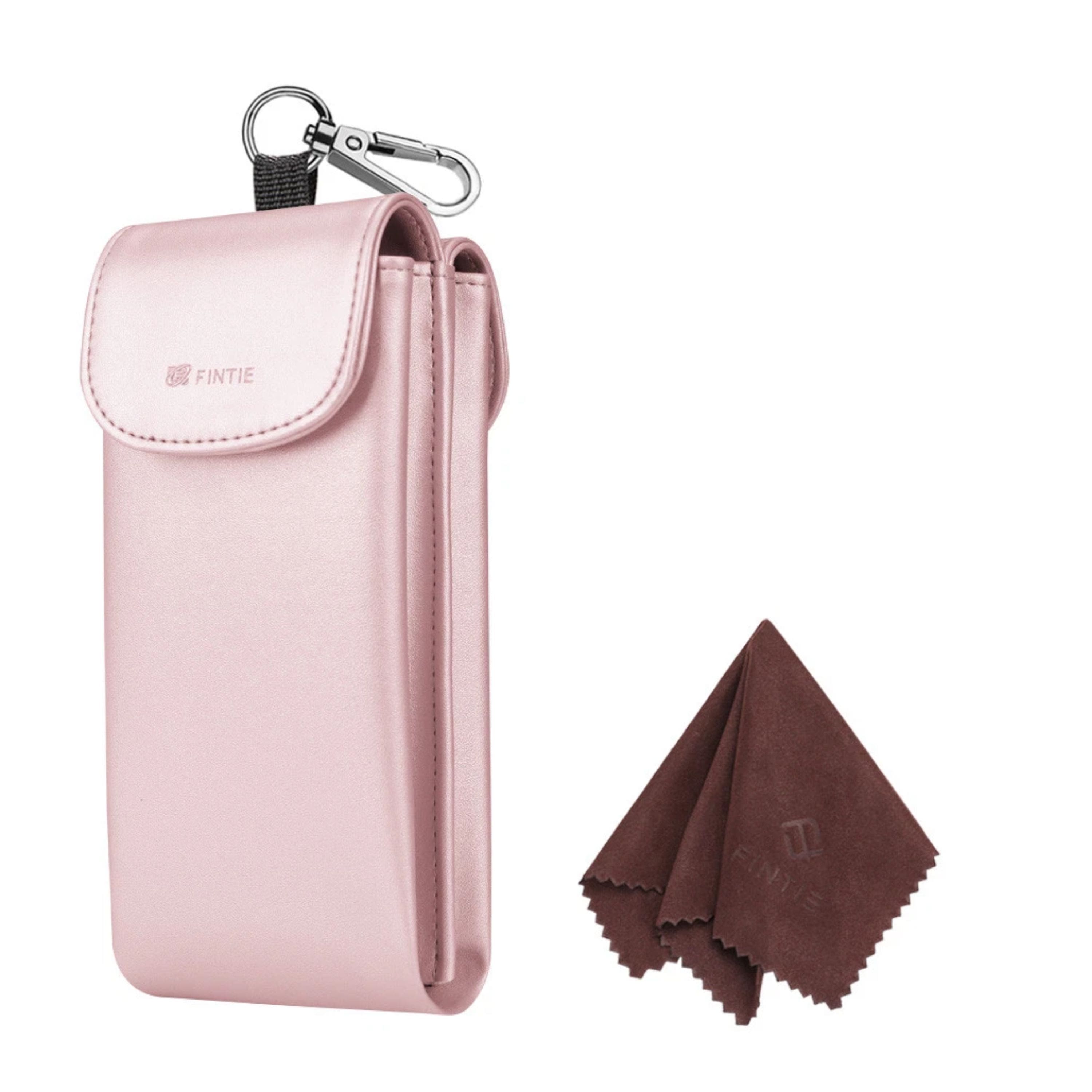Kitcheniva - Portable Double Glasses Sunglasses Case Pouch With Carabiner Hook - Rose Gold price history on PriceWatchPro