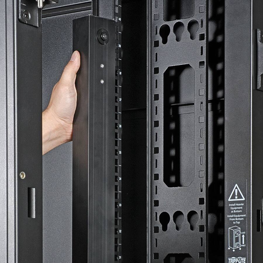35 3 ! Install Heavier Equipment at Bottom Install Equipment From Bottom to Top

LASI R

TRIPP-LITE