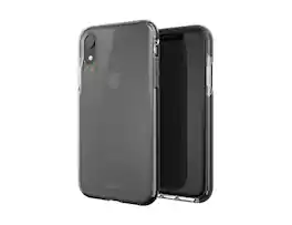 Gear4 - ZAGG Piccadilly Case with Advanced Impact Protection for Apple iPhone XR Color - Black / Clear - Black Clear