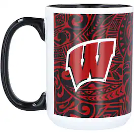 Indigo Falls - Wisconsin Badgers 15oz. Ohana Mug - Multicolor