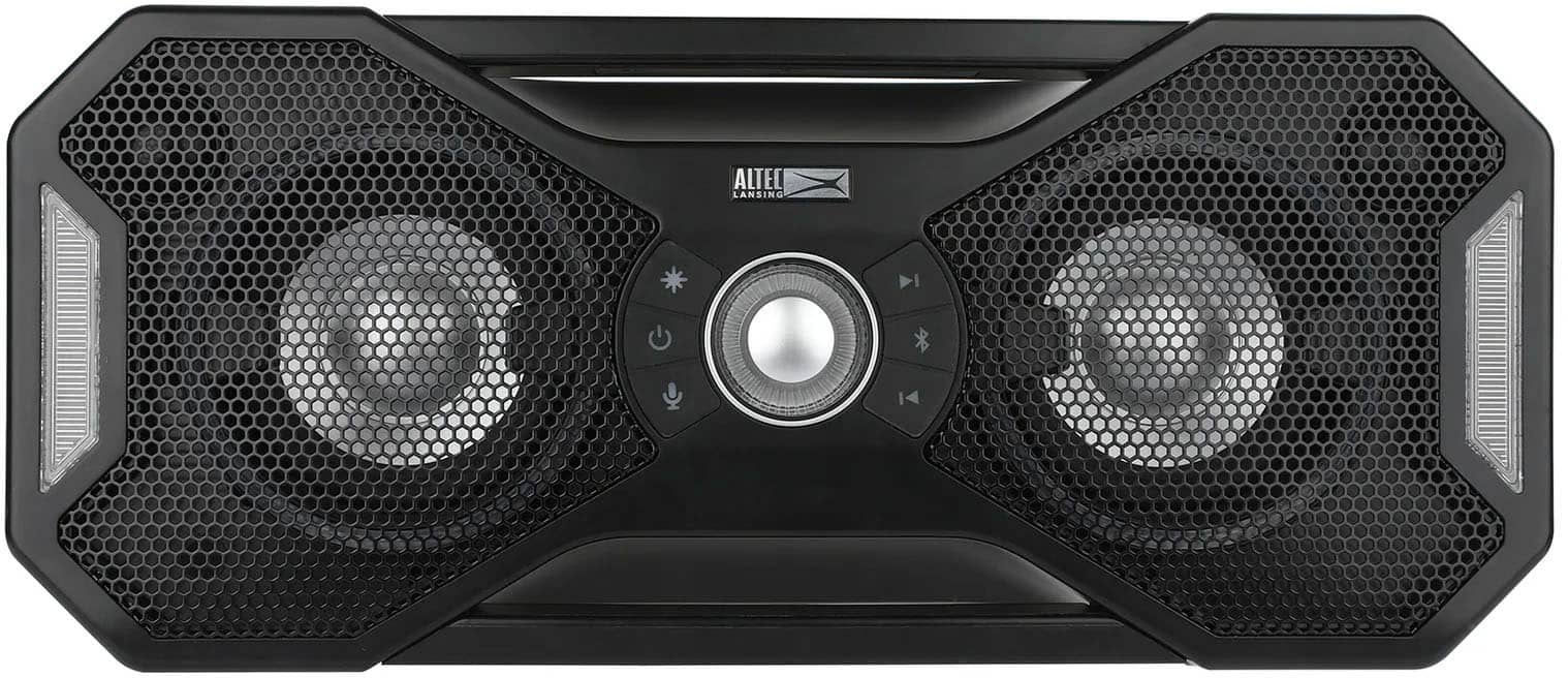 Altec Lansing - Mix 2.0 Bluetooth Speaker - STEEL GRAY - Front_Zoom