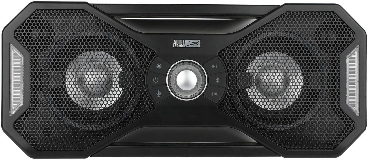 Altec Lansing - Refurbished Excellent - Mix 2.0 Bluetooth Speaker - STEEL GRAY