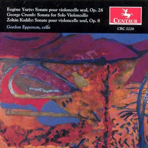 Gordon Epperson - Sonatas for Cello   - COMPACT DISCS [CD] price history on PriceWatchPro