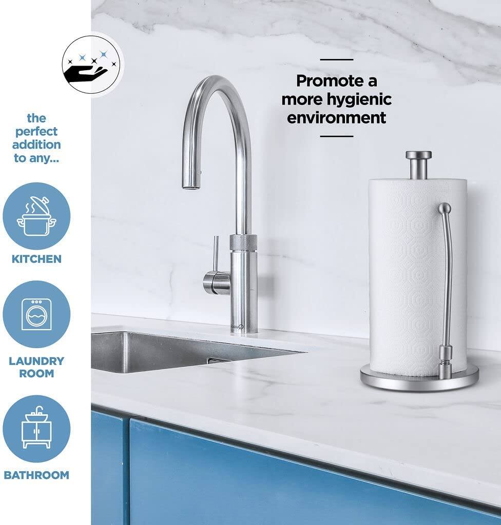 the perfect addition to any...

KITCHEN  
LAUNDRY ROOM  
BATHROOM  

Promote a more hygienic environment