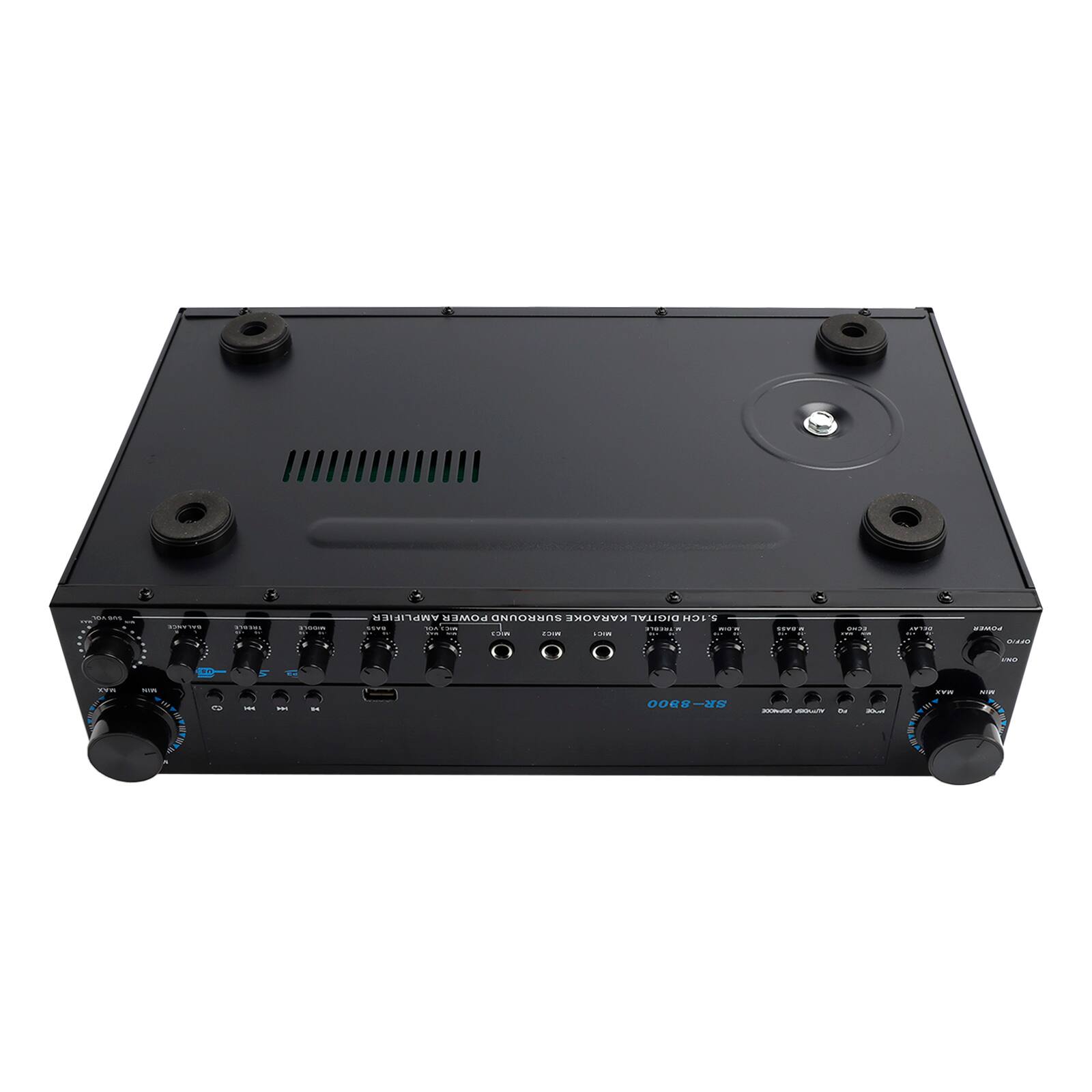 O. i AMPLIFIER POWER SURROUND KARAOKE 1710 WATTS ... - : -- --  .... - -.- . - .. - L ..- - - - SR-8800 - - - : .. -