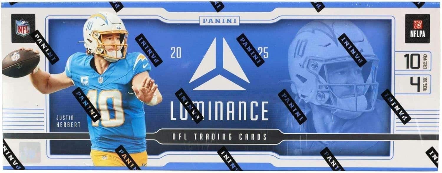 2025 Panini Luminance Football Hobby Box price history on PriceWatchPro