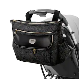 Kitcheniva - Stylish Practical Stroller Organizer Bag - Black