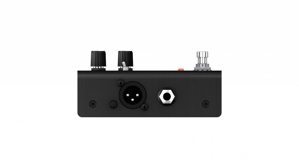 Left. IK Multimedia - Z-Tone Buffer Boost Instrument Preamp DI Stompbox Pedal with Pickup Selector, Impedance Control & Dual Channel - Black.