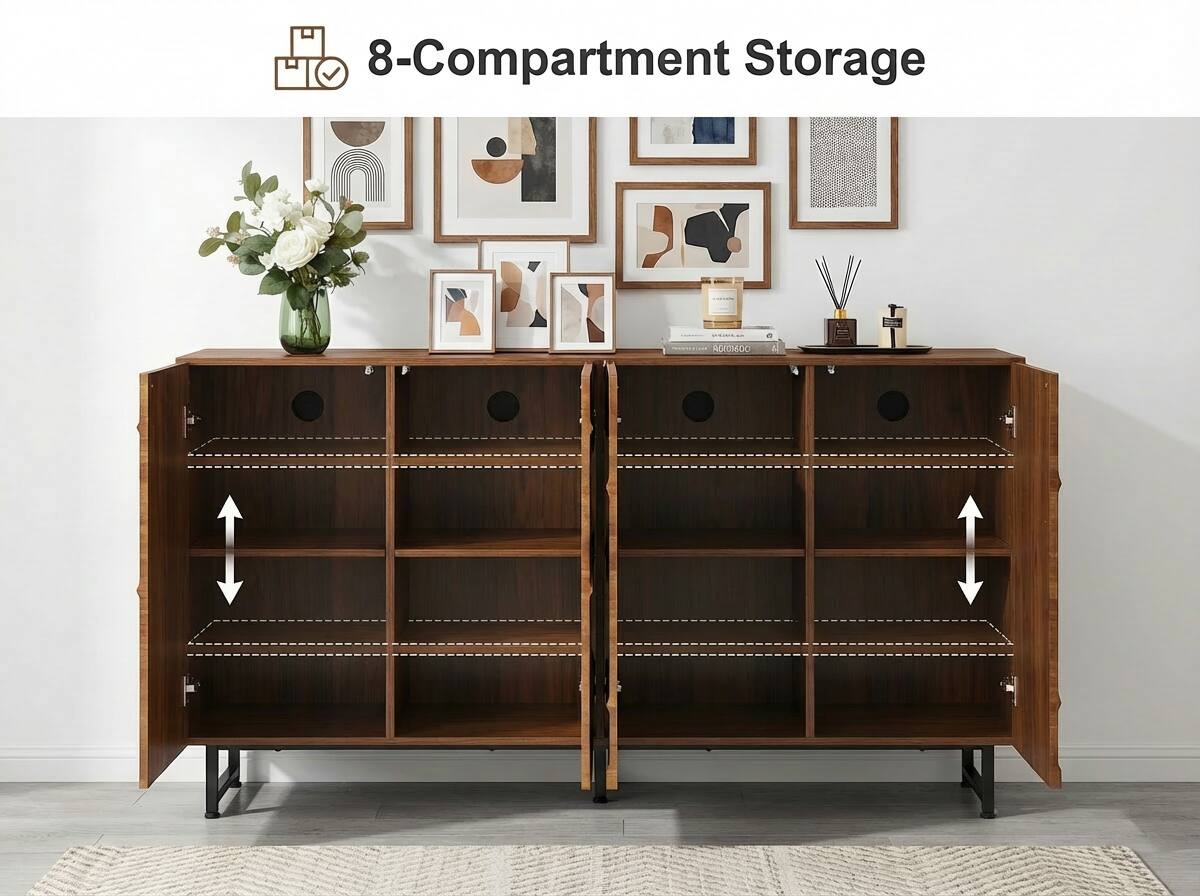 8-Compartment Storage