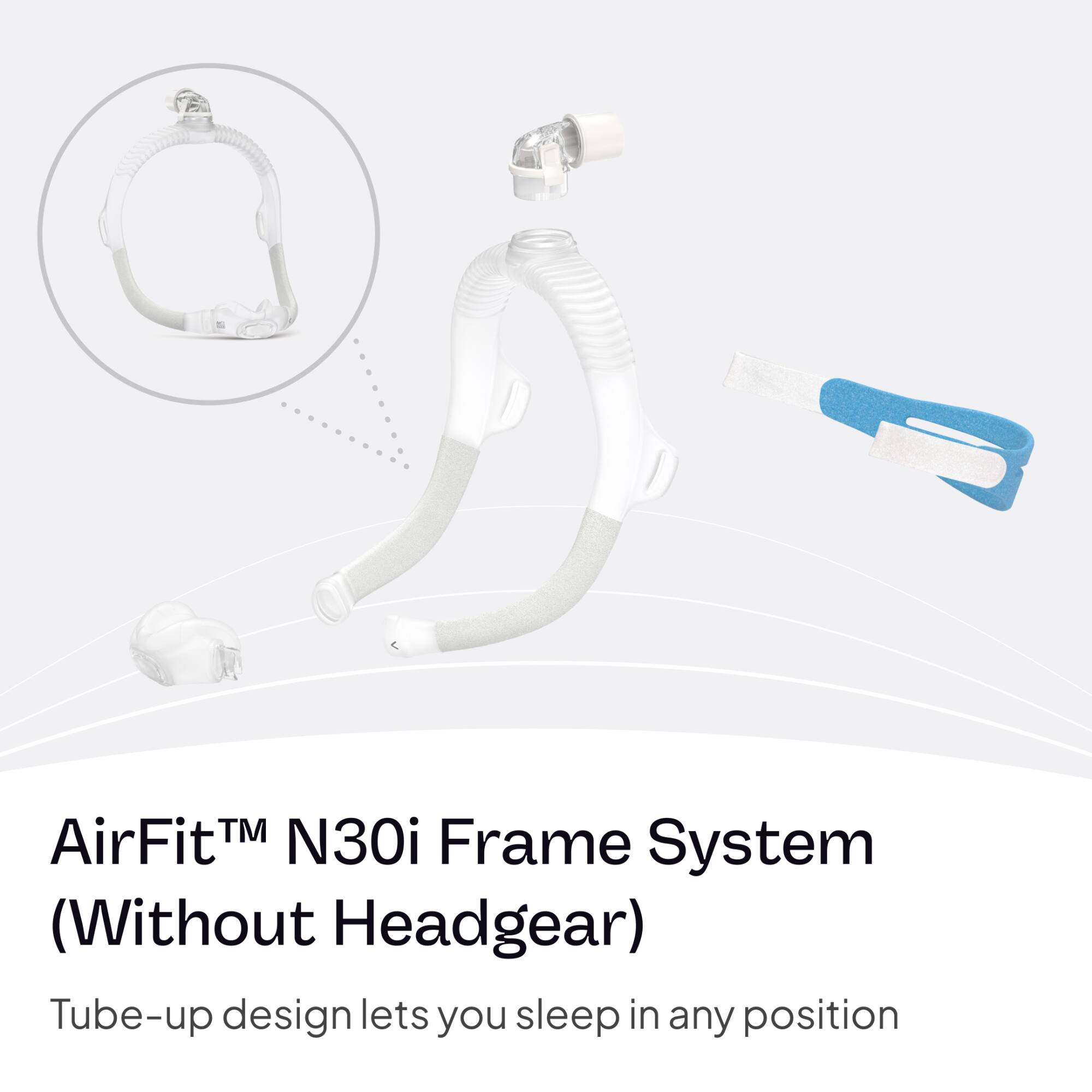 Resmed AirFit N30i Frame System Without Headgear, Stnd Frame Medium ...